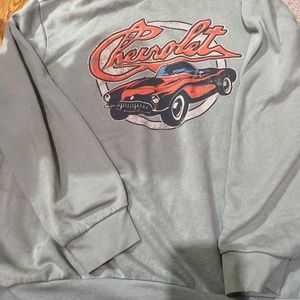 Teal Chevy sweatshirt